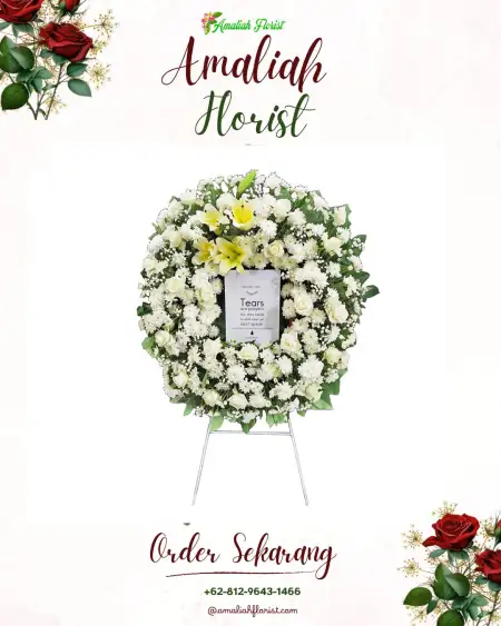 Krans Bunga Duka Sejomulyo